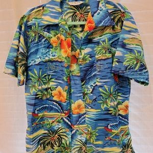Hawaiin button down